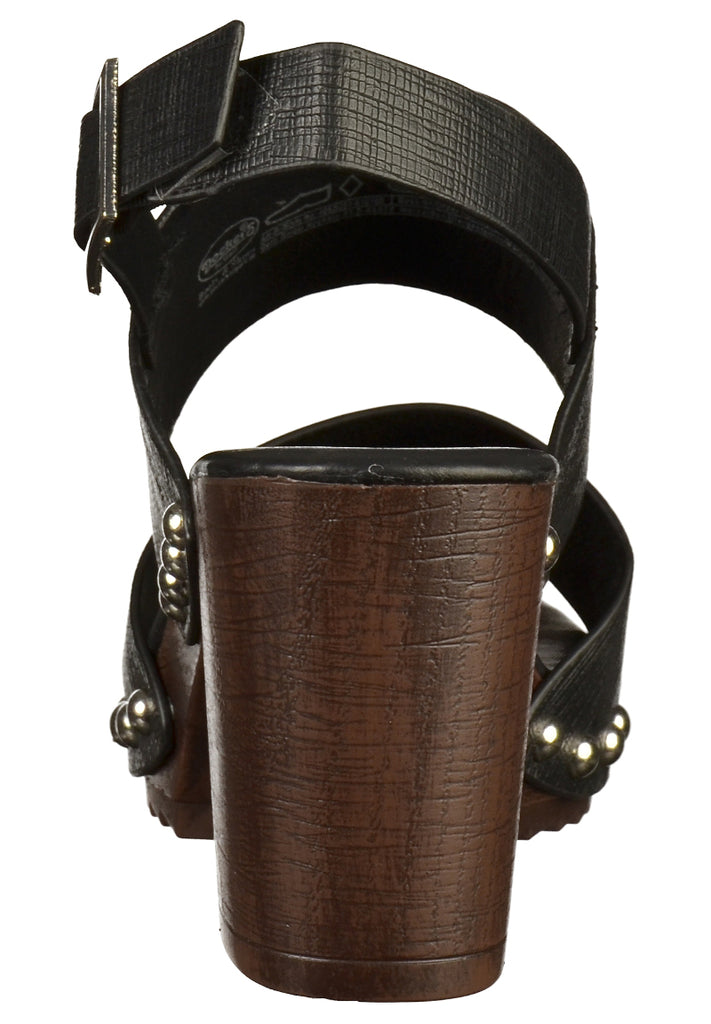 Dockers Sandalen Lederimitat Schwarz - surf4shoes