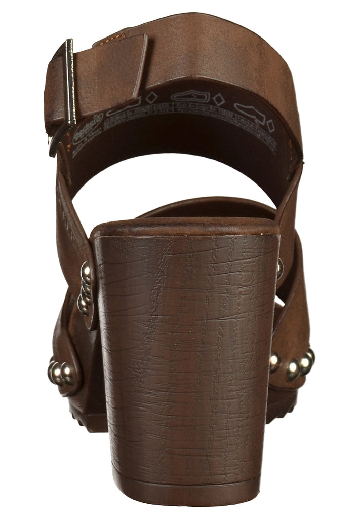 Dockers Sandalen Lederimitat Cafe - surf4shoes