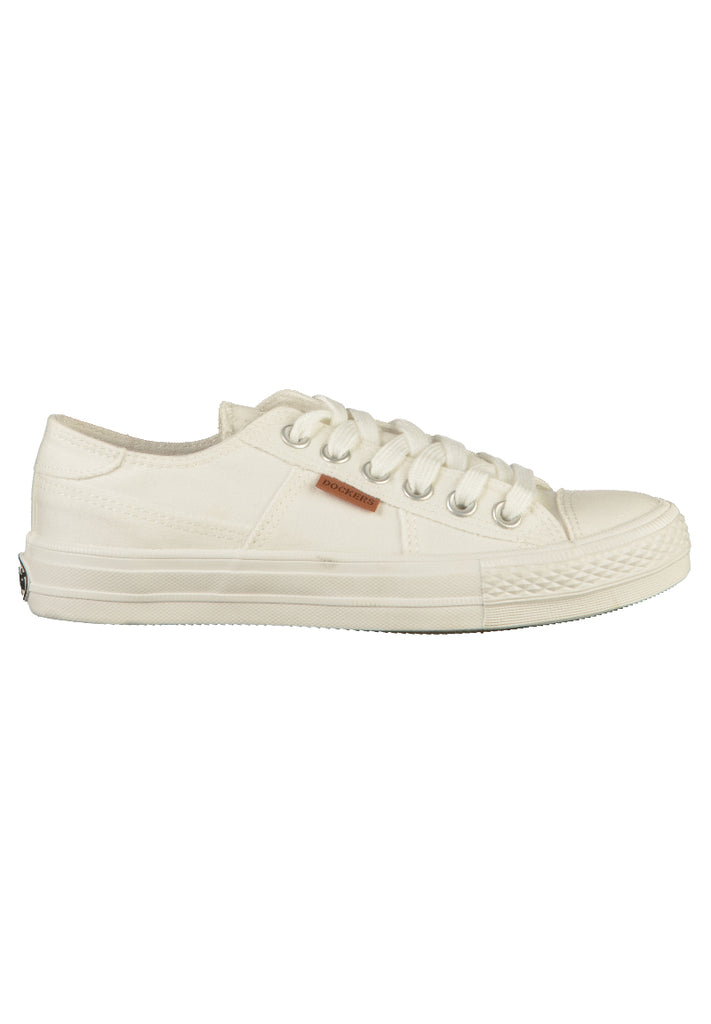 Dockers Sneaker Canvas Weiß - surf4shoes
