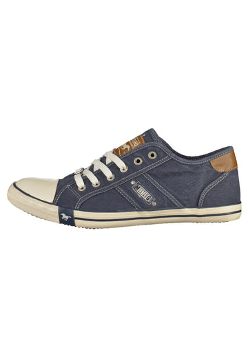 Mustang Sneaker Canvas Dunkelblau - surf4shoes