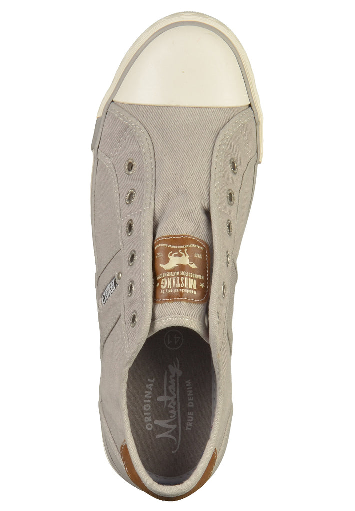Mustang Sneaker Canvas Grau - surf4shoes