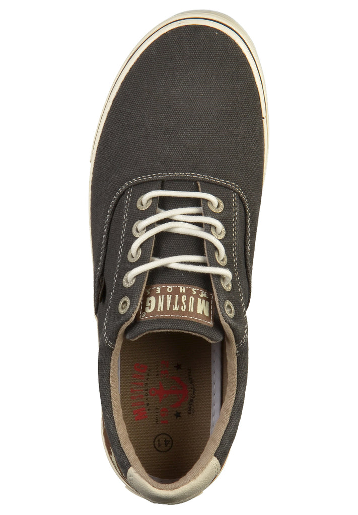 Mustang Sneaker Textil Schwarz - surf4shoes