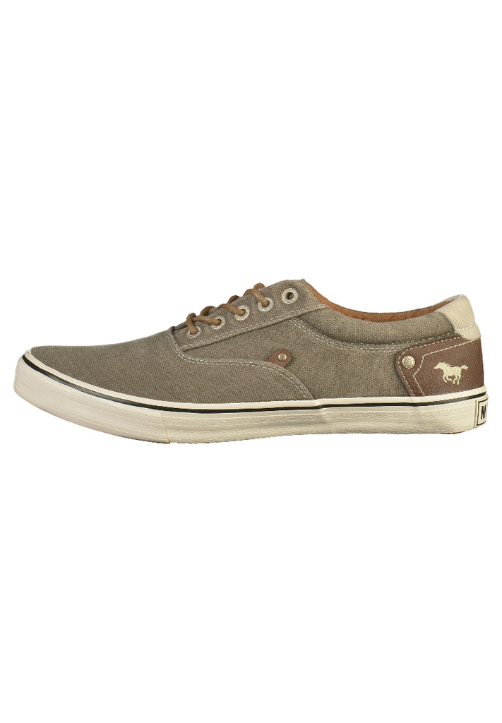 Mustang Sneaker Textil Khaki - surf4shoes