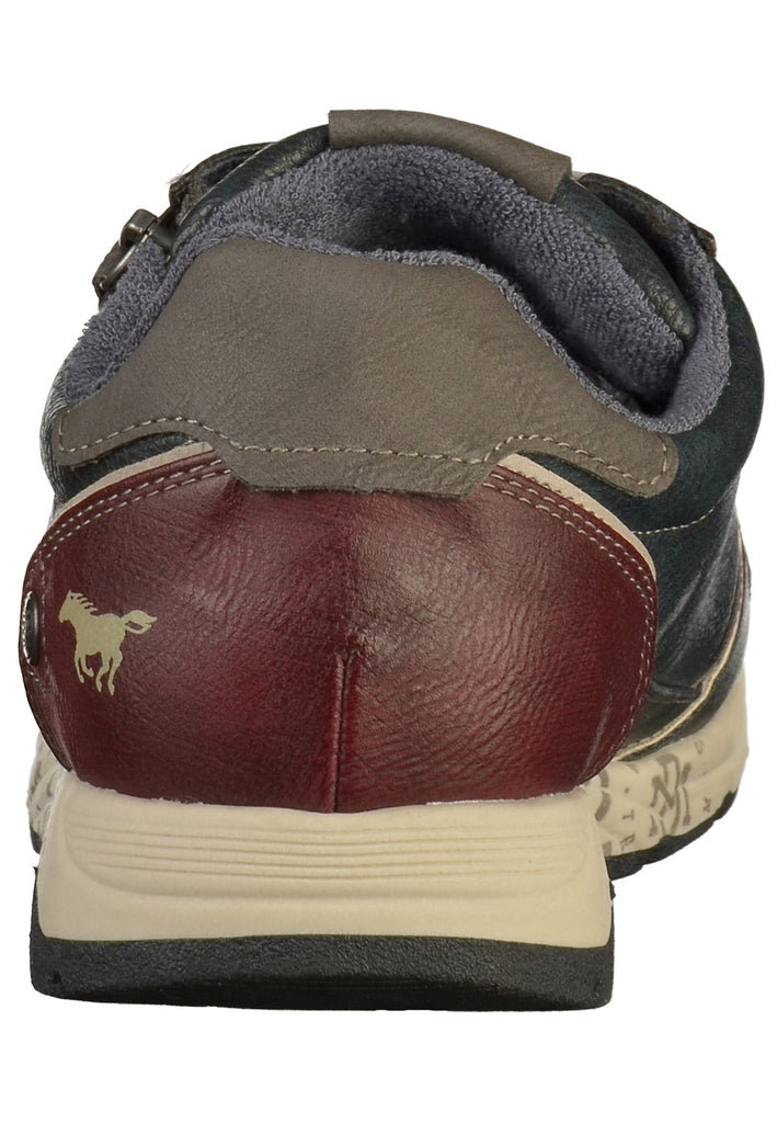 Mustang Sneaker Lederimitat Blau - surf4shoes