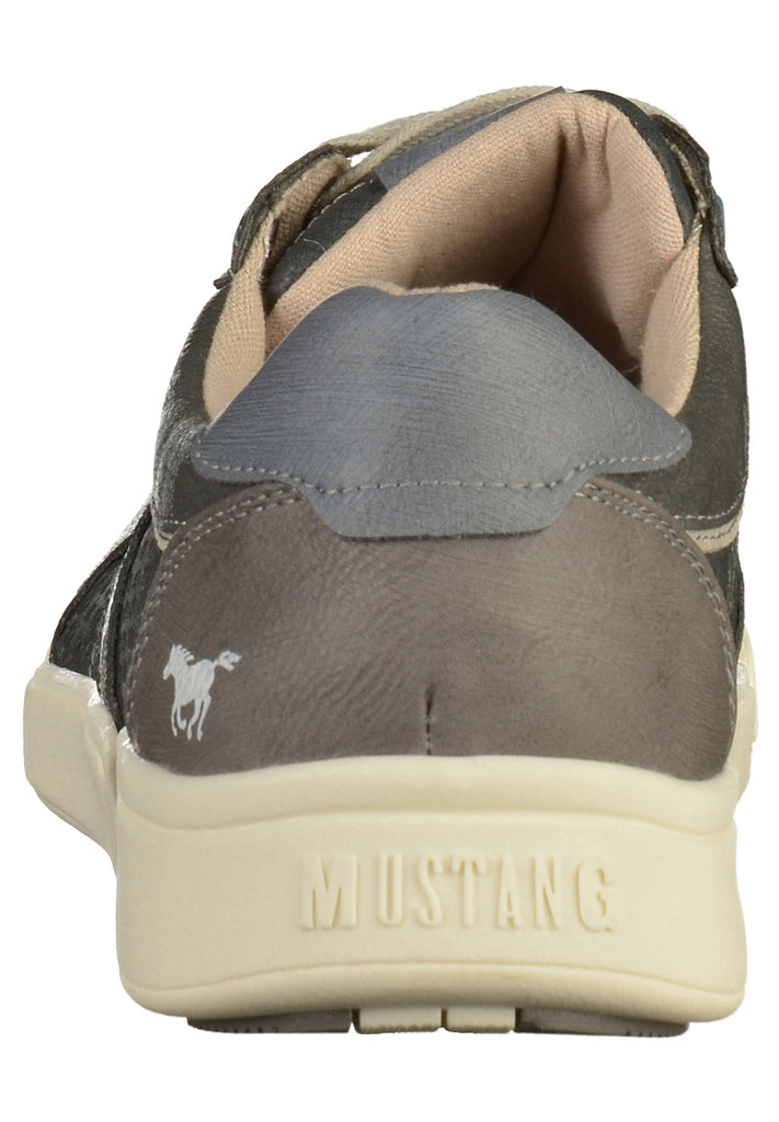 Mustang Sneaker Lederimitat Grau - surf4shoes