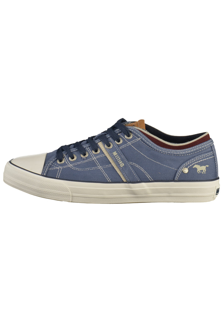 Mustang Sneaker Canvas Dunkelblau - surf4shoes