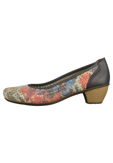 Rieker Pumps Leder Multi - surf4shoes