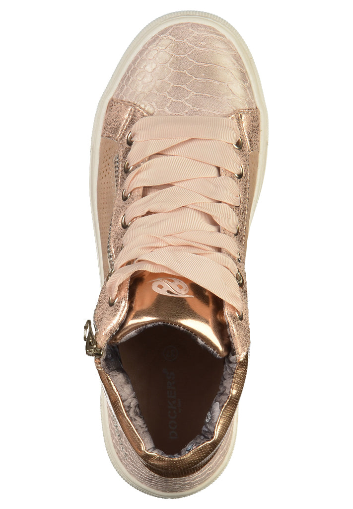 Dockers Sneaker Lederimitat Rosa - surf4shoes