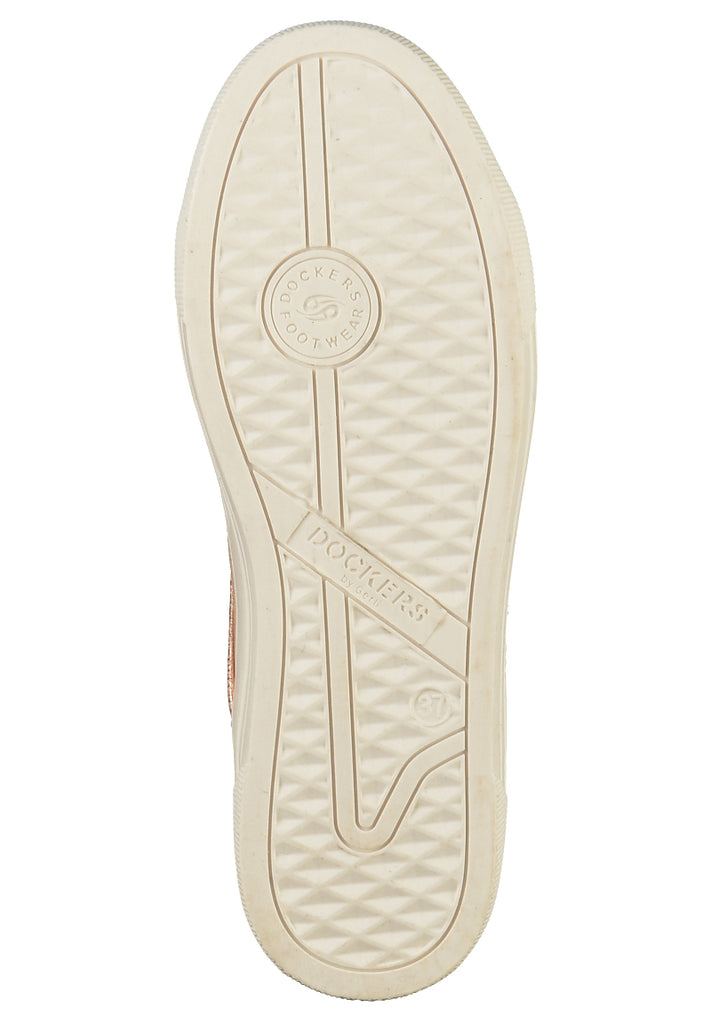 Dockers Sneaker Lederimitat Rosa - surf4shoes