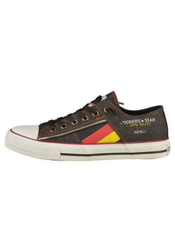 Dockers Sneaker Canvas Schwarz - surf4shoes