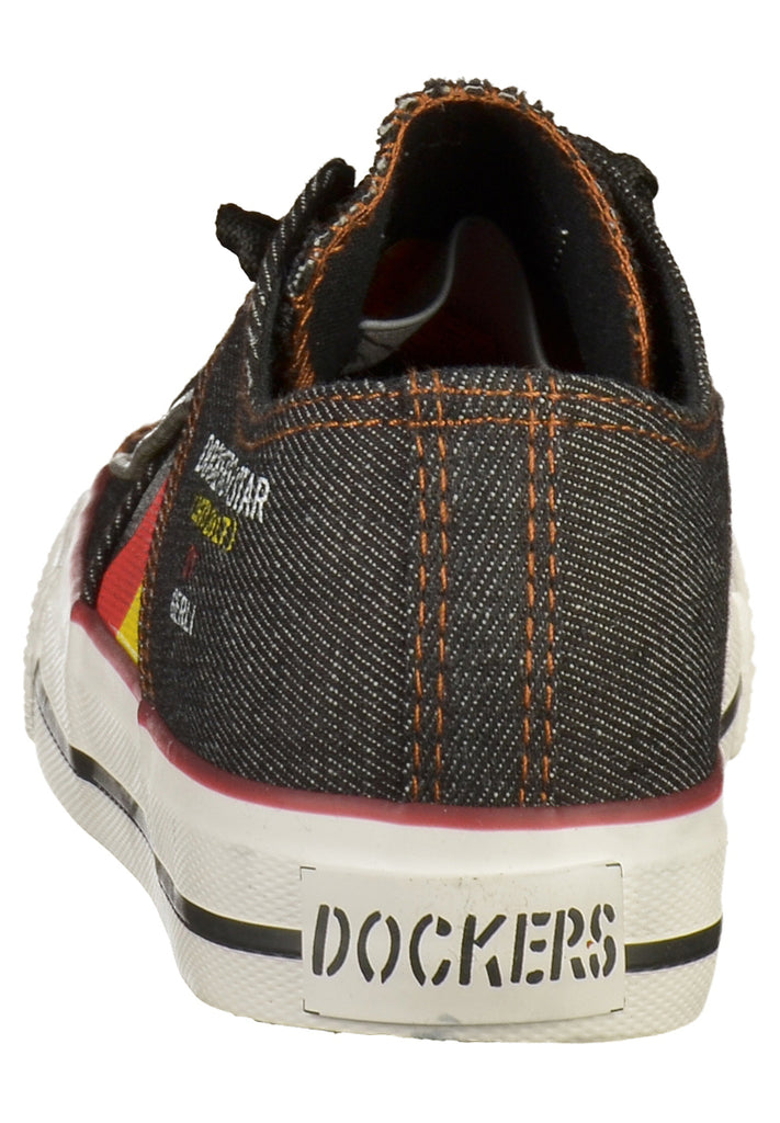 Dockers Sneaker Canvas Schwarz - surf4shoes