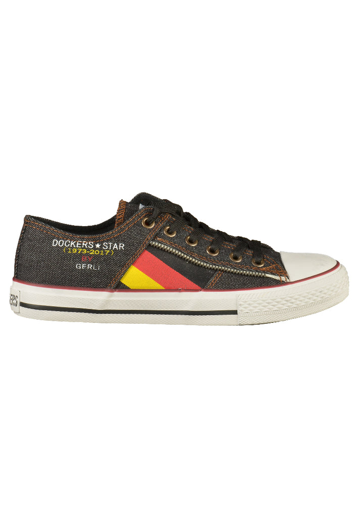 Dockers Sneaker Canvas Schwarz - surf4shoes