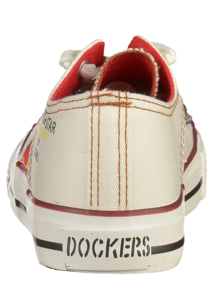 Dockers Sneaker Canvas Weiß - surf4shoes