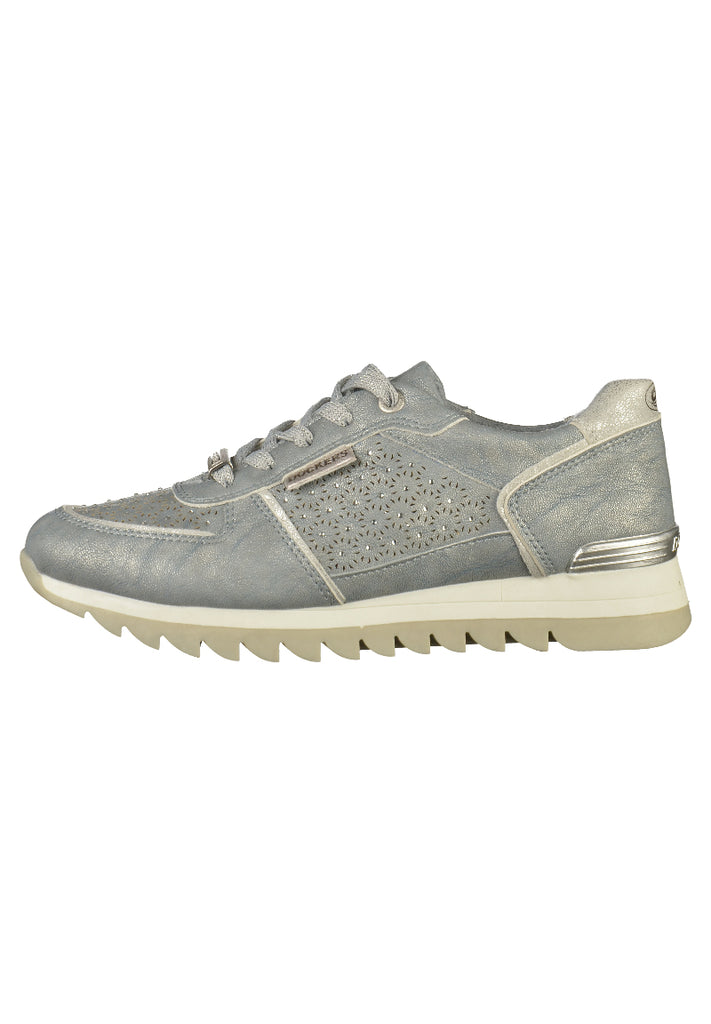 Dockers Sneaker Lederimitat Hellblau - surf4shoes