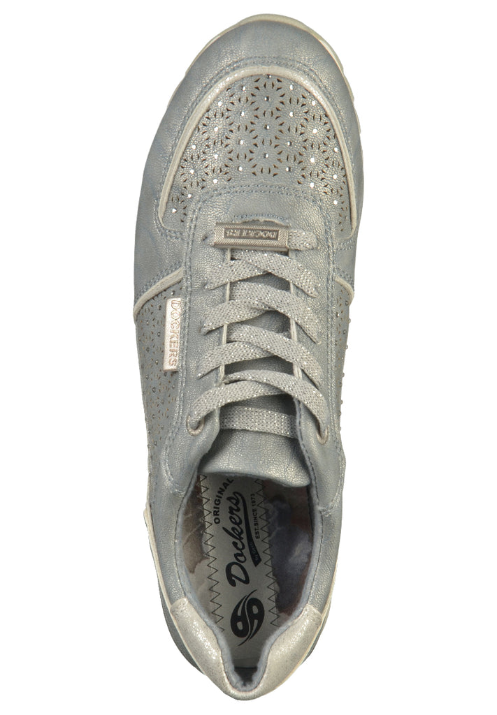 Dockers Sneaker Lederimitat Hellblau - surf4shoes