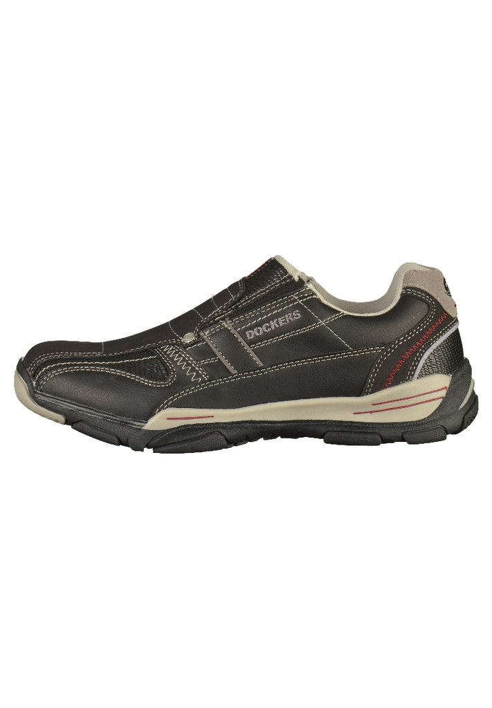 Dockers Sneaker Lederimitat Schwarz - surf4shoes