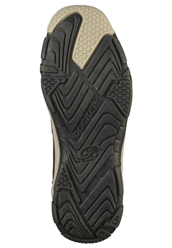 Dockers Sneaker Lederimitat Schwarz - surf4shoes