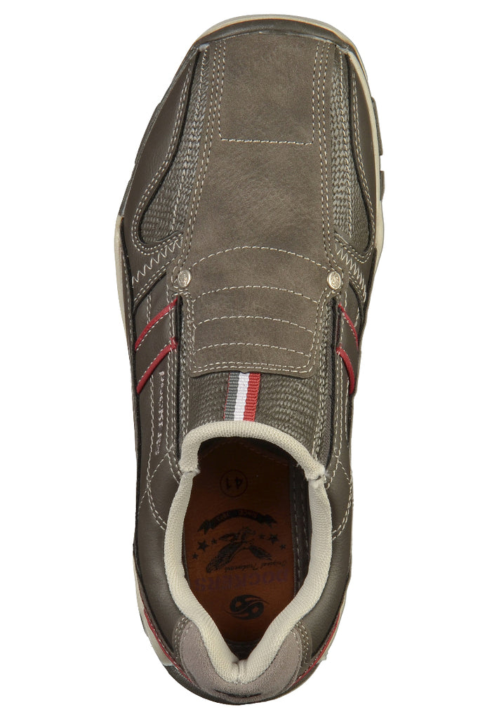 Dockers Sneaker Lederimitat Grau - surf4shoes