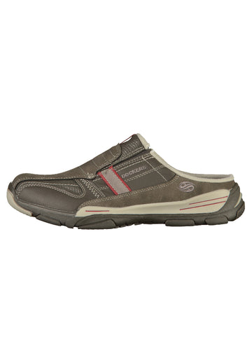 Dockers Clogs Lederimitat Grau - surf4shoes