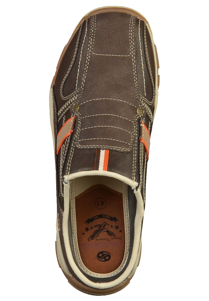 Dockers Clogs Lederimitat Cafe - surf4shoes