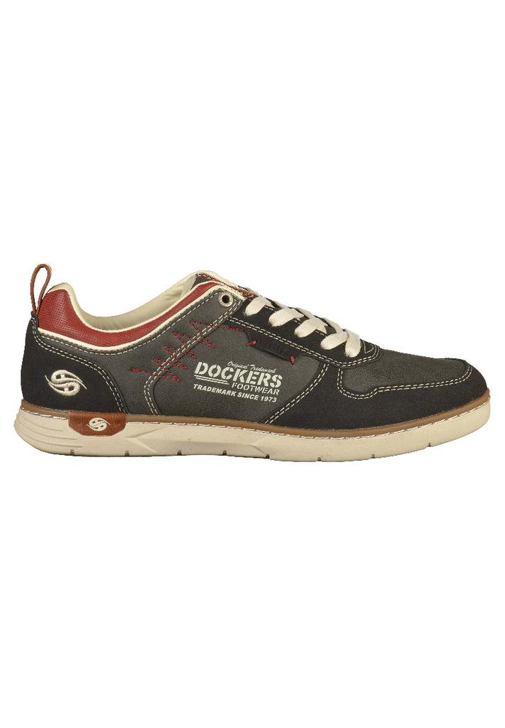 Dockers Sneaker Lederimitat Schwarz - surf4shoes