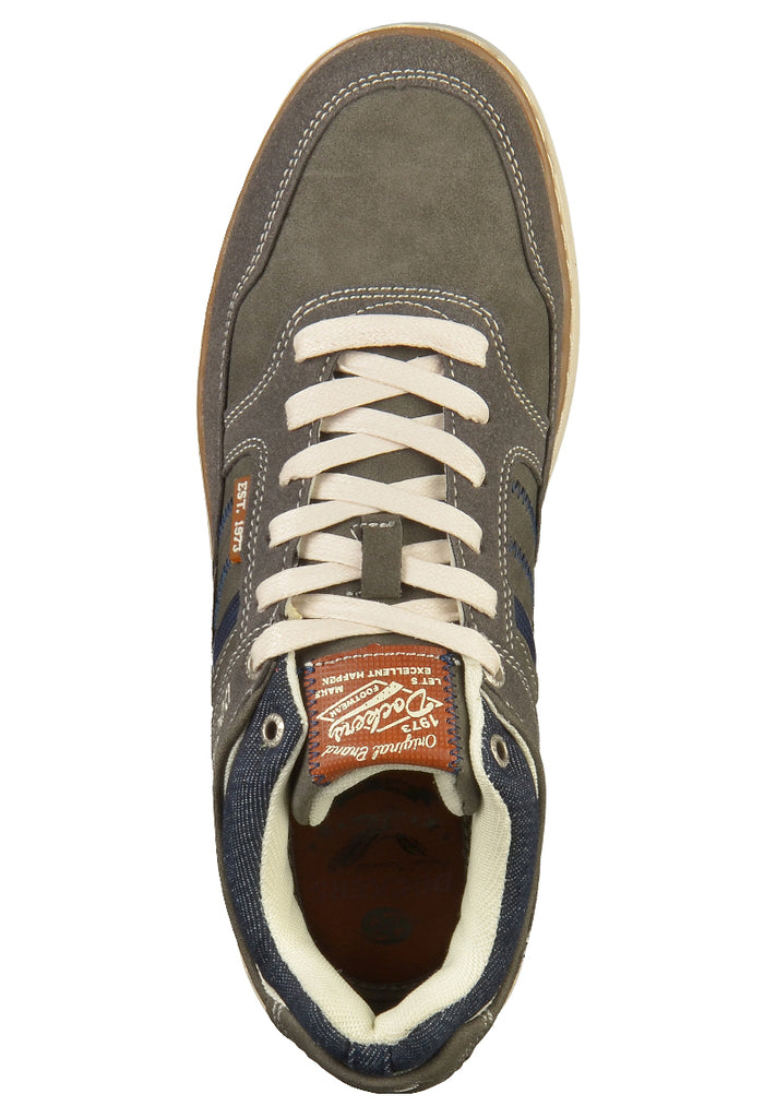 Dockers Sneaker Lederimitat Dunkelgrau - surf4shoes