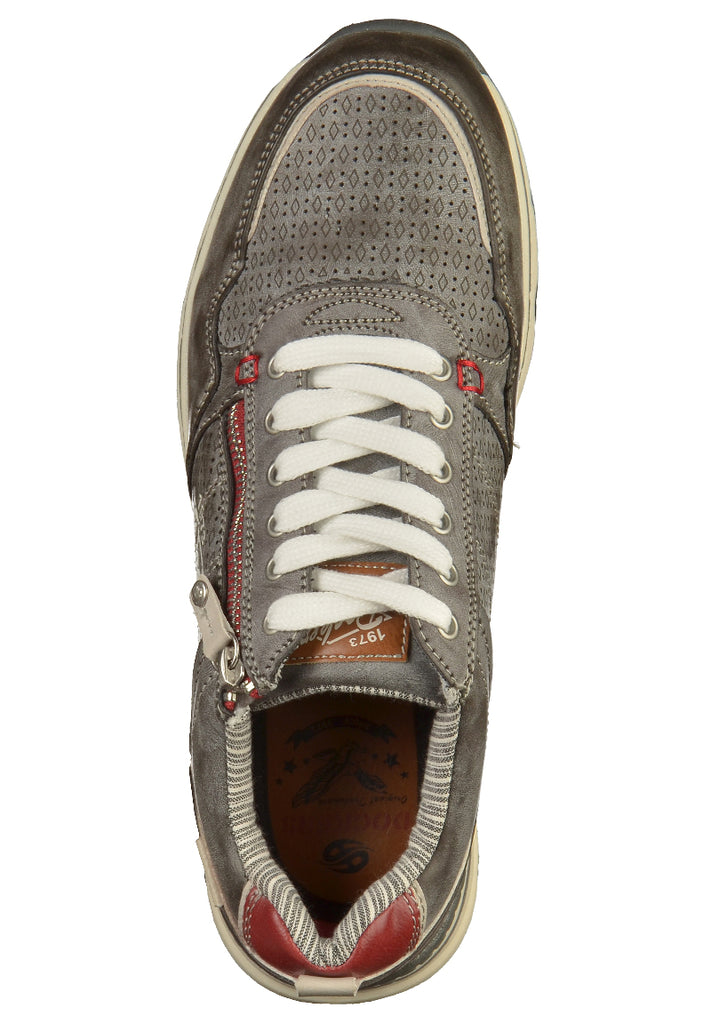 Dockers Sneaker Lederimitat Schwarz - surf4shoes