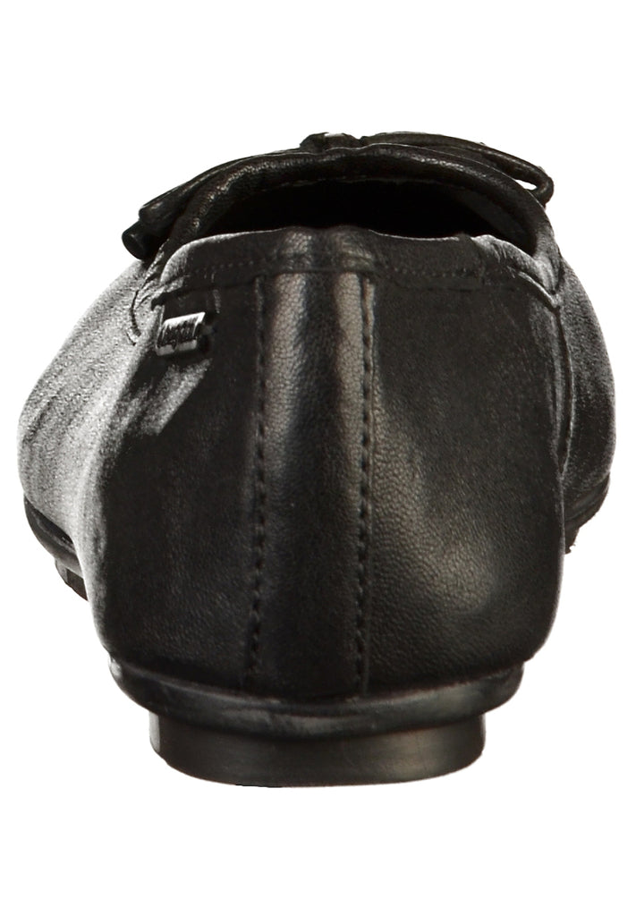 Bugatti Ballerinas Glattleder Schwarz - surf4shoes