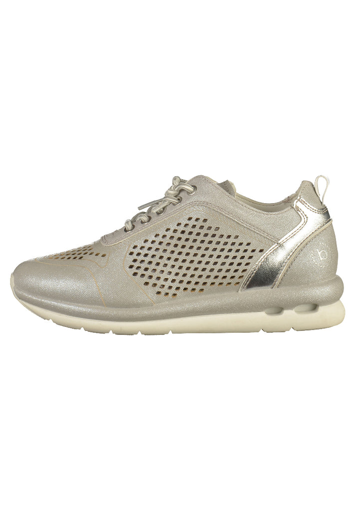 Bugatti Sneaker Lederimitat Silber - surf4shoes