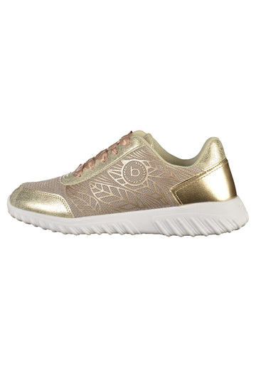 Bugatti Sneaker Lederimitat/Textil Gold - surf4shoes