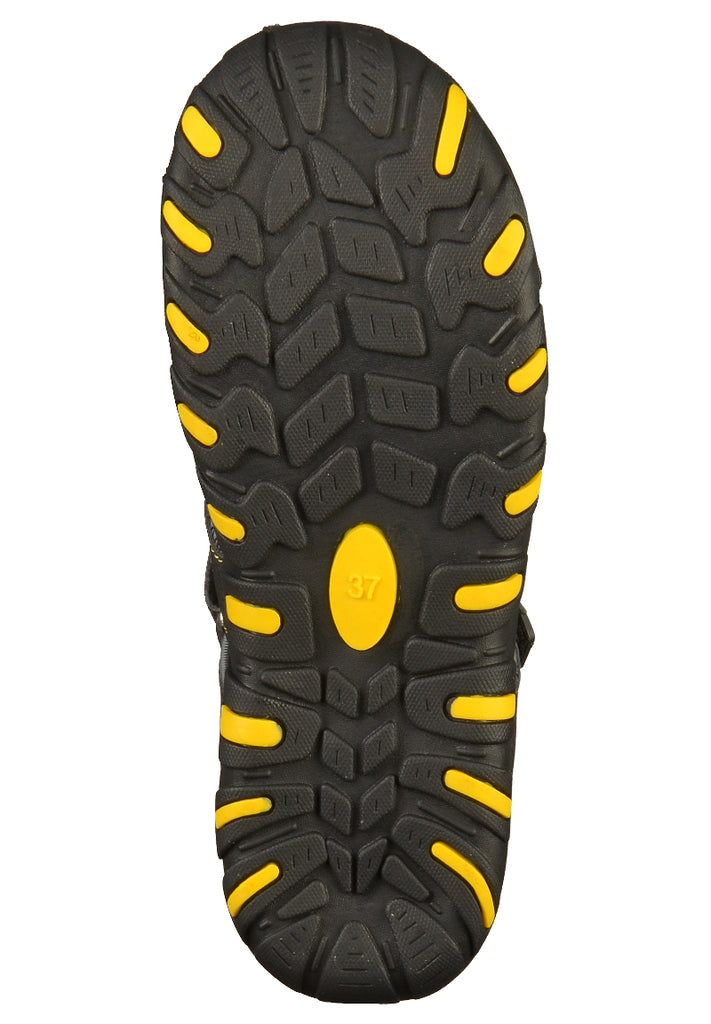 Dockers Sandalen Lederimitat/Textil Schwarz - surf4shoes