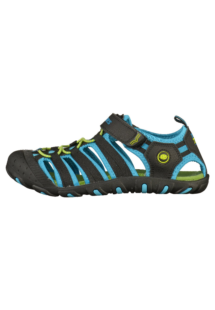 Dockers Sandalen Lederimitat/Textil Schwarz - surf4shoes