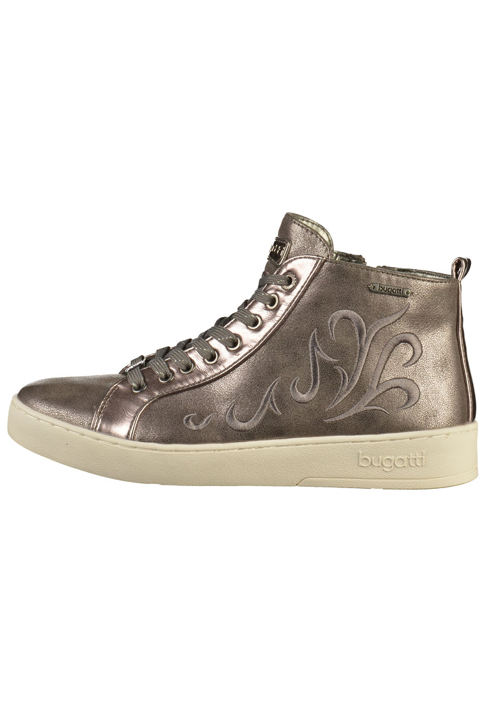 Bugatti Sneaker Lederimitat Taupe - surf4shoes