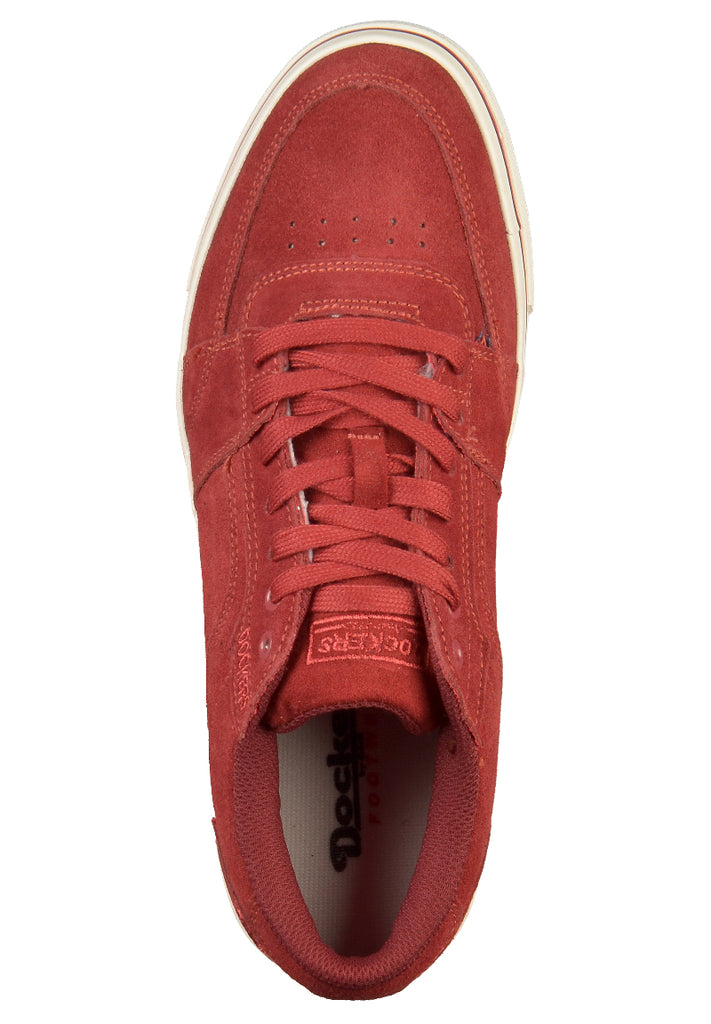 Dockers Sneaker Leder Bordeaux - surf4shoes