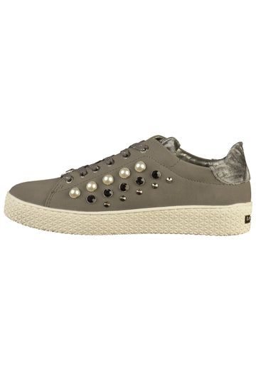 Bugatti Sneaker Lederimitat Dunkelgrau - surf4shoes