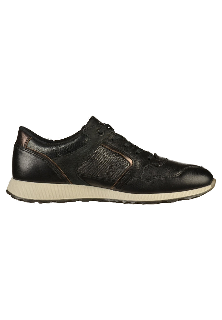 ecco Sneaker Leder Schwarz - surf4shoes