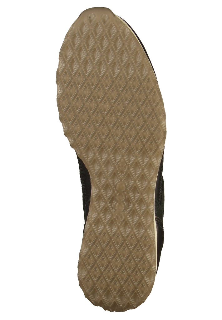 ecco Sneaker Leder Schwarz - surf4shoes