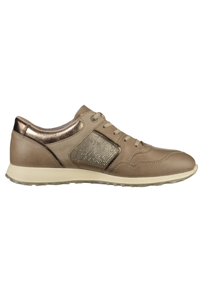 ecco Sneaker Leder Grau - surf4shoes
