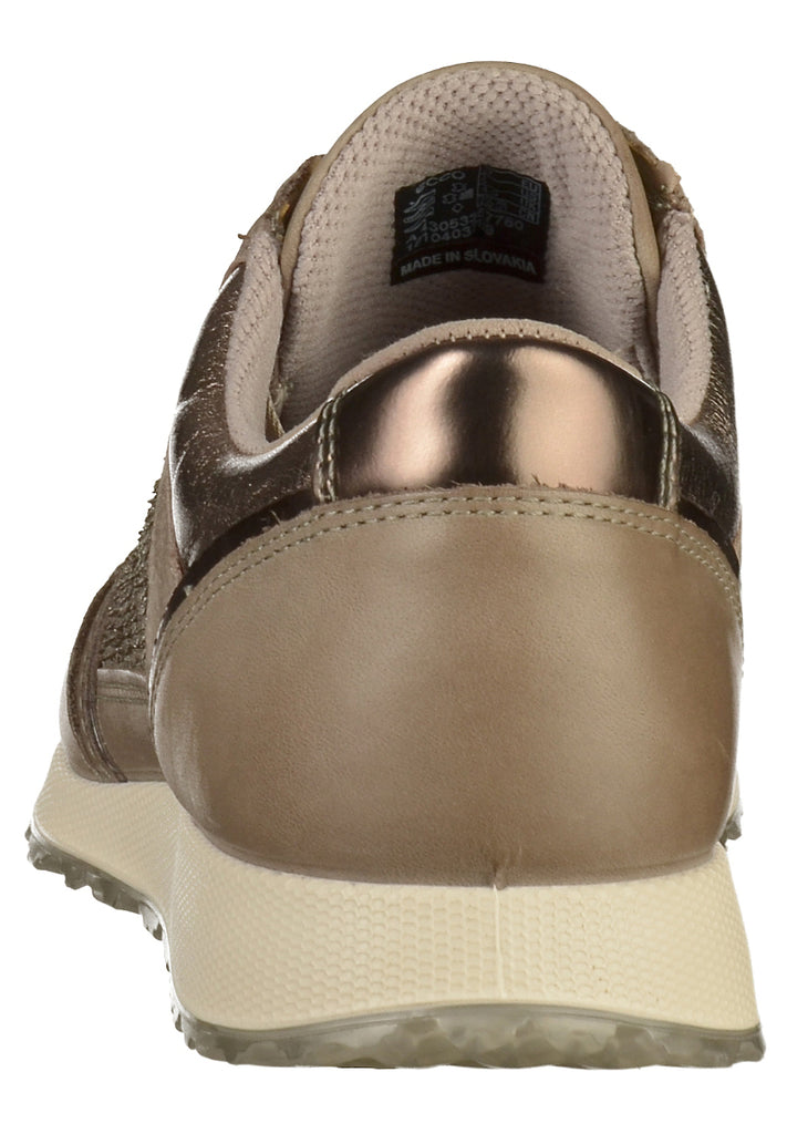ecco Sneaker Leder Grau - surf4shoes