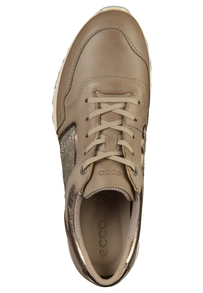 ecco Sneaker Leder Grau - surf4shoes