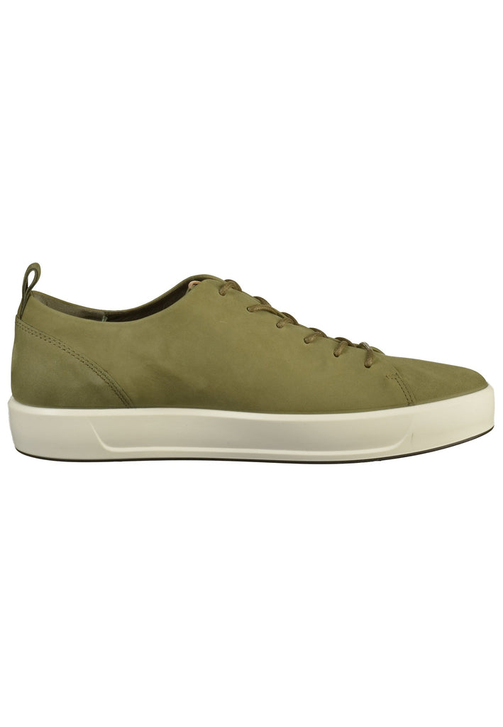 ecco Sneaker Leder Oliv - surf4shoes