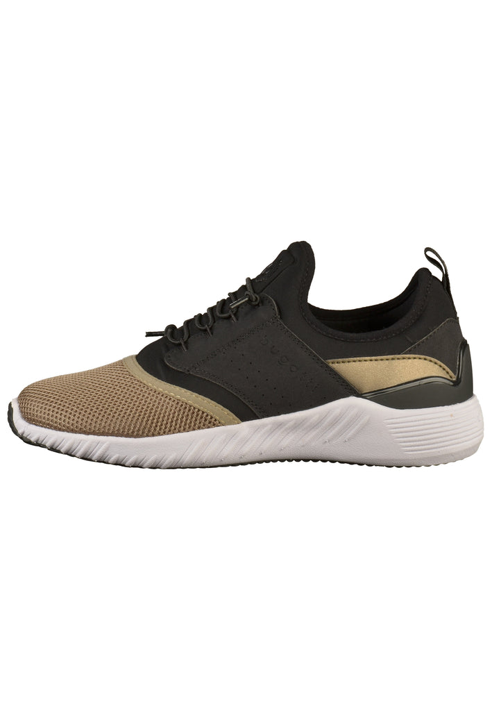 Bugatti Sneaker Lederimitat/Textil Schwarz - surf4shoes