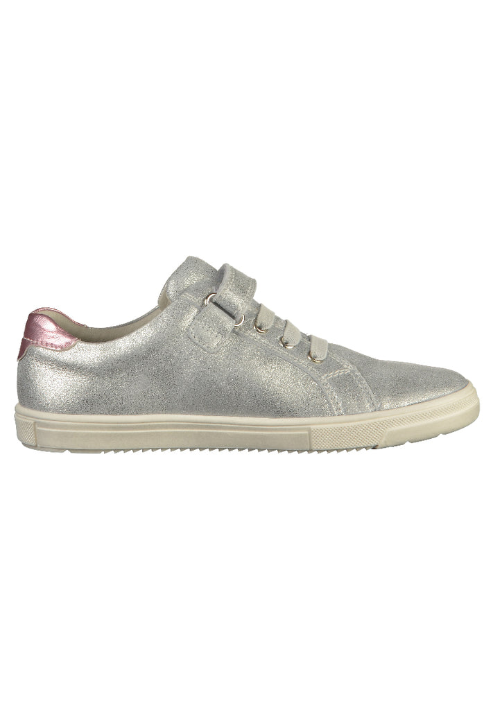 Richter Sneaker Leder Silber/Rosa - surf4shoes