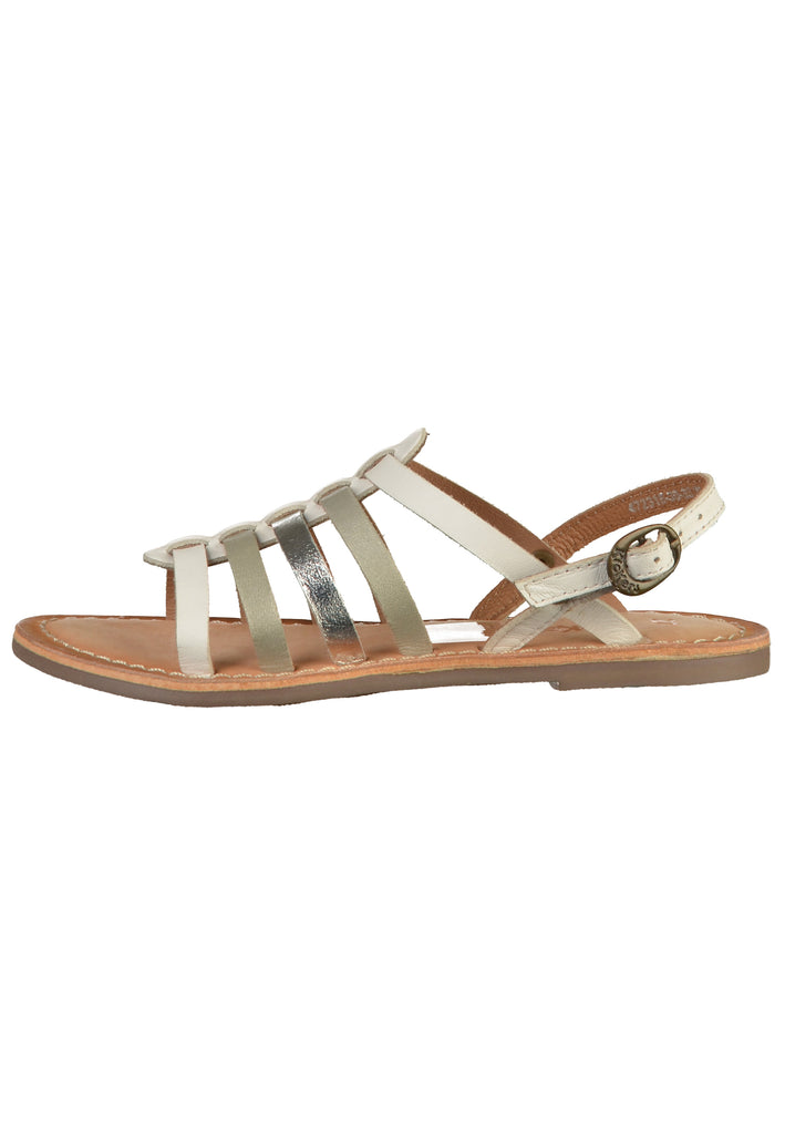 Kickers Sandalen Leder Weiß - surf4shoes