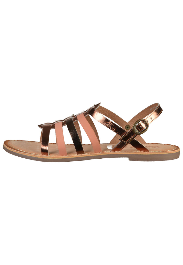 Kickers Sandalen Leder Bronze - surf4shoes