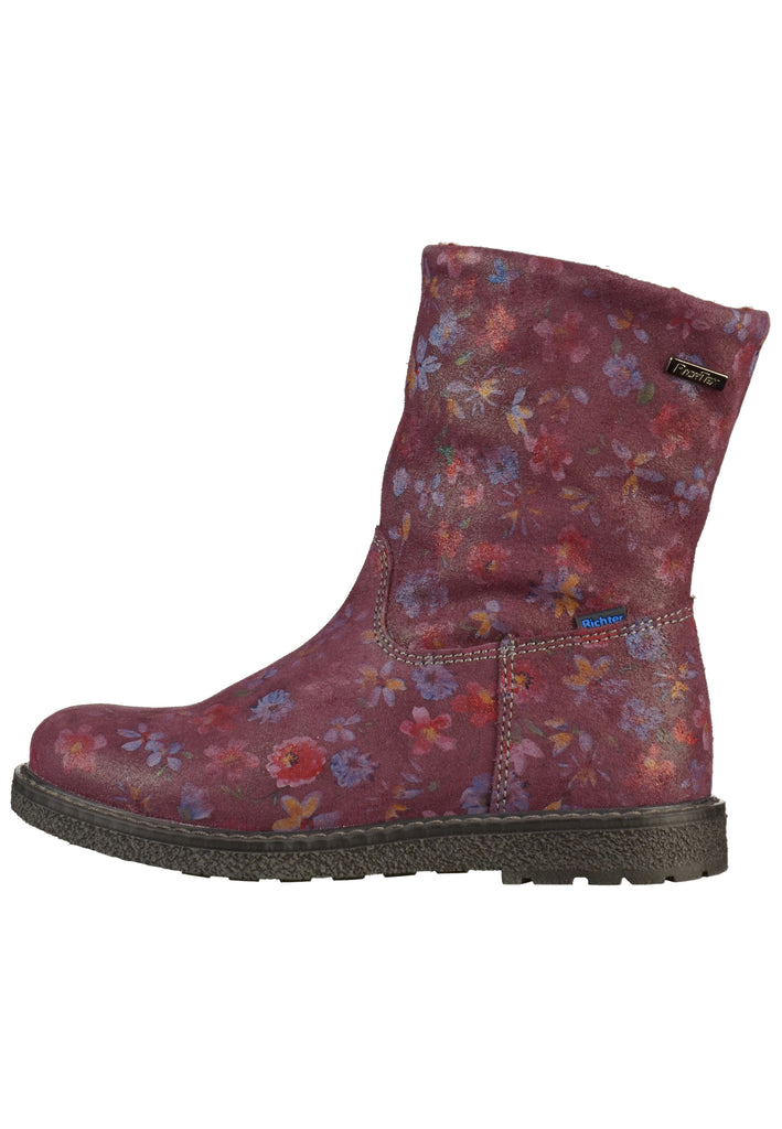 Richter Stiefel Veloursleder Burgundy - surf4shoes