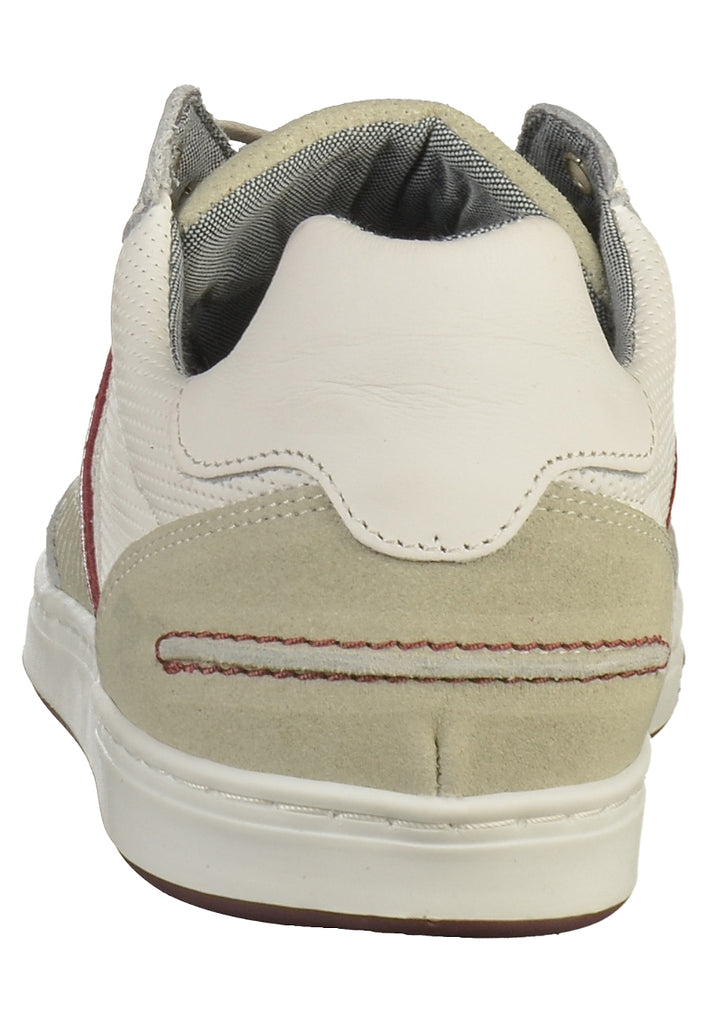 Mustang Sneaker Leder Weiß - surf4shoes