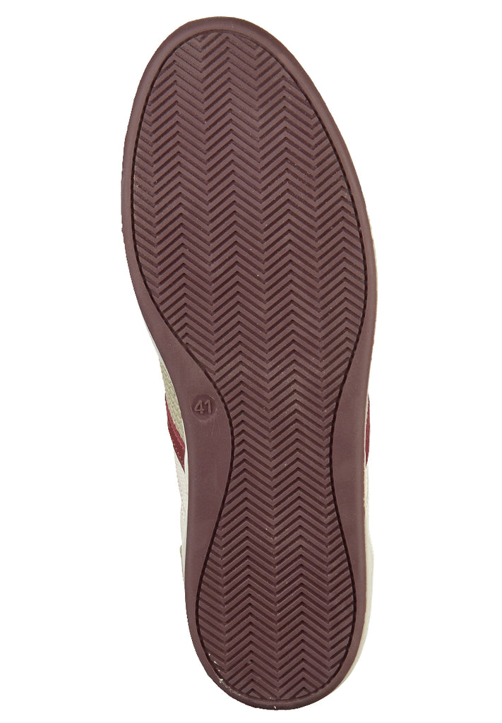 Mustang Sneaker Leder Weiß - surf4shoes