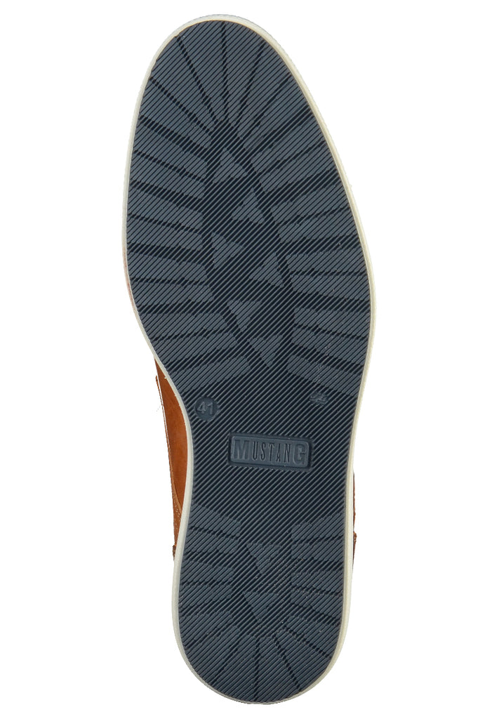 Mustang Halbschuhe Leder Braun - surf4shoes