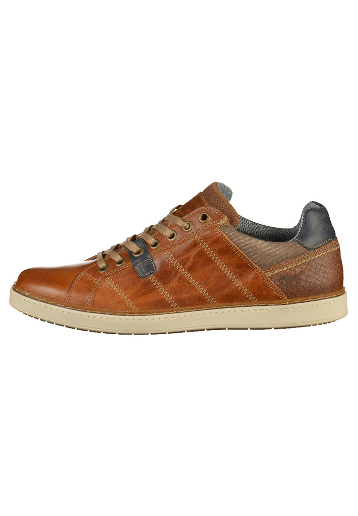 Mustang Sneaker Leder/Textil Braun - surf4shoes